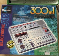 Vintage Maxitronix Electronic Lab 300 in 1 Elenco Electronics Science Kit MX-908