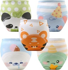Töpfchen-Trainingshosen,Baby-Kleinkind-Trainingshosen, 5PCS Kinder Töpfchen