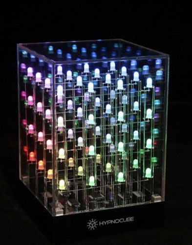 4 Cube, Animated Light Sculpture LEDS