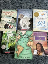 Scholastic Kids Paperback Book Lot 6 Ages 9-12 Penderwicks Zia