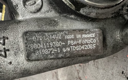 TURBO PSA FORD CITROEN GTD1244VZ 9804119380 - Imagen 5 de 8