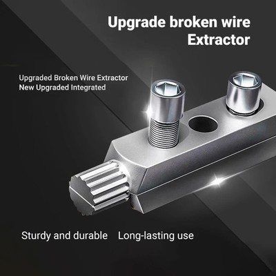 Efficient Screw Extractor Tool Set for Quick Removal of Damaged Screws and Bolts