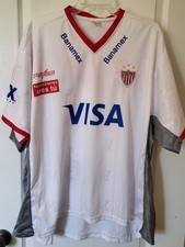 Club Necaxa Rayos Jersey Size X-Large White Visa Victoria TechnoGym Liga MX