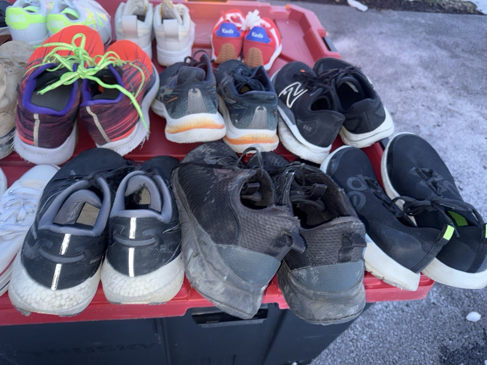 Lot of 45 Pairs Of Shoes | Hoka | Brooks | Jordan | Please Read Description ⚡️ thumbnail 23