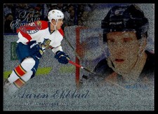 2014-15 Fleer Showcase Flair Blue Ice Aaron Ekblad Rookie 74/99 Florida Panthers