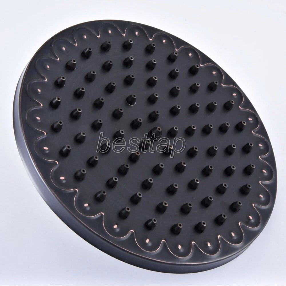 Bathroom Oil Rubbed Bronze Bath 8" inch Round Shape Rain Shower Head ssh244