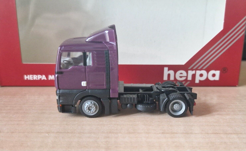 Herpa 146852 MAN TGA XL trattore stradale lowliner OVP 1:87 - Foto 3 di 5