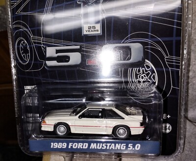 1989 '89 FORD MUSTANG 5.0 25 YEARS ANNIVERSARY EDITION GREENLIGHT