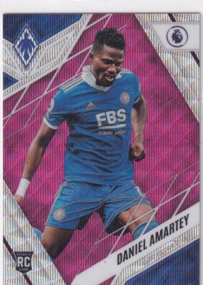 Panini Chronicles 2022-23 Premier League No. 246 Daniel Amartey Rookie Pink 6/19