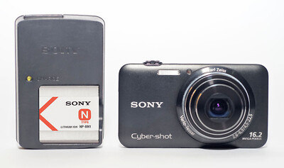 SONY DSC-WX7 Cyber Shot Digital Camera BLACK 16.2MP Carl SONY DSC-WX7 Cyber Shot Digital Camera BLACK 16.2MP Carl