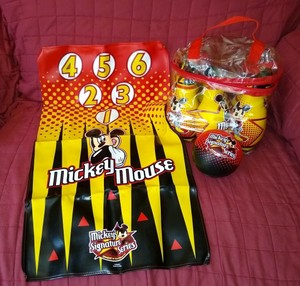 mickey mouse bowling set disney store