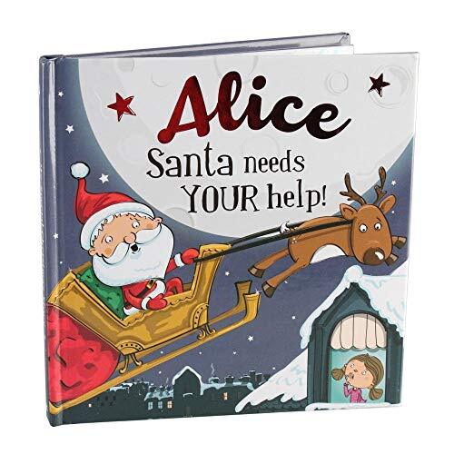 Alice Santa Needs Your Help - H&H Personalised Christmas Storybook by H&H Book