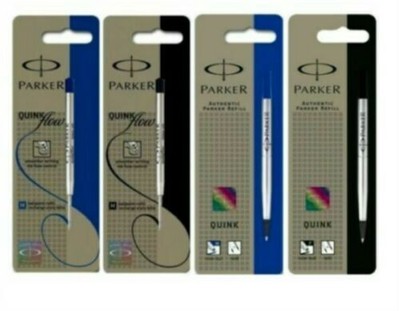 Genuine Parker BALL POINT / ROLLERBALL Refill Medium Fine BLACK /BLUE UK - Foto 2