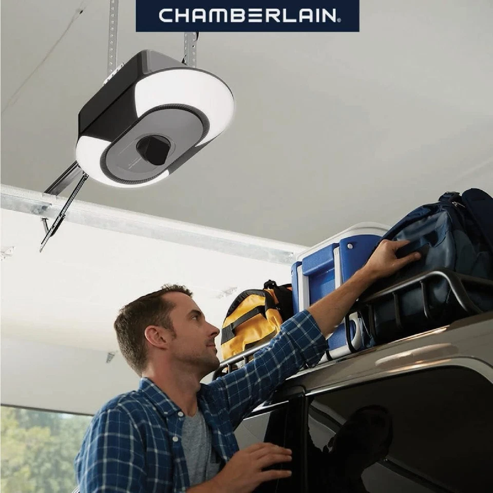 Chamberlain B6753T Smart Garage Door Opener, Video Streaming & Advanced Corner L - Image 4 of 4