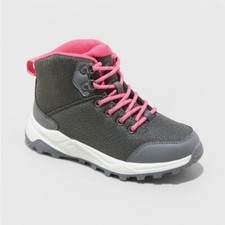 Kids' Dawson Lace-Up Winter Boots - All in Motion Pink/Gray 4