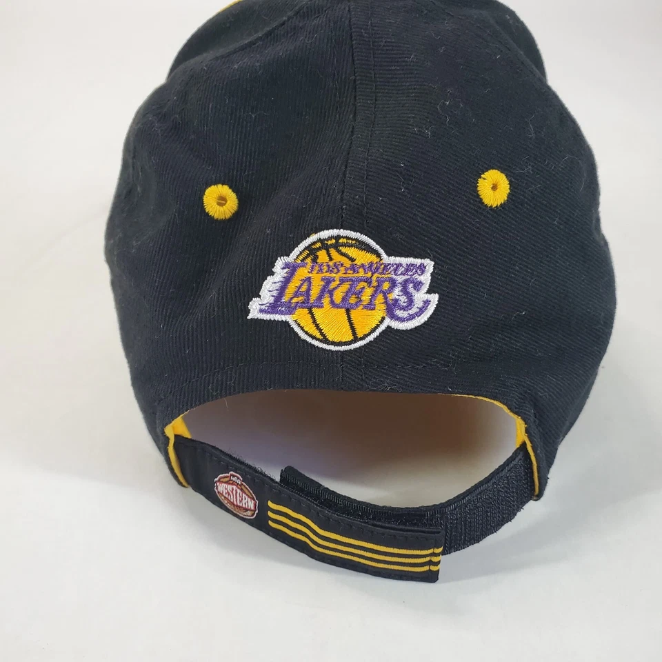 洛杉矶湖人队青少年可调节帽子篮球阿迪达斯官方球队商品 — 第 3/4 张图片
