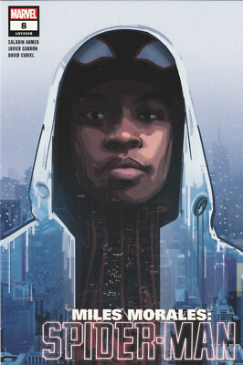   MILES MORALES: SPIDER-MAN #8, Marvel Comics COMIC-POSTKARTE/ANSICHTSKARTE NEU