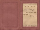 Hungary large congratulatory decorative telegram form LX 13 with envelope 1931 — photo 2