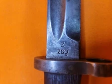 Czechoslovak Republic Bayonet With Scabbard