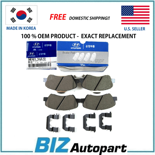 OEM GENUINE FRONT BRAKE PADS KIT FOR 1317 HYUNDAI ACCENT 1.6 58101