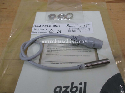 Yamatake / Azbil Proximity Switch Normally Open FL7M-2J6HD-CN03