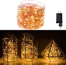 Fairy Lights Plug in 100/200 led Waterproof String Lights for Wedding  Christmas