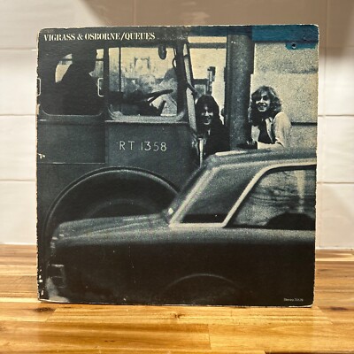 Vigrass & Osborne - Queues Vinyl LP 1972 MCA 73129 UNI Tri-Fold Cover VG+