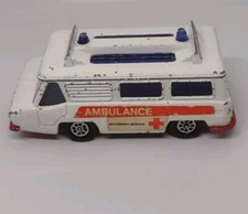 Vintage Corgi Ambulance Motorway 70s Made in Great Britain Pat 1276081 Collector