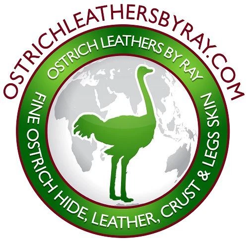  Ostrich Leather Hide  Rustic Brown Color   (%100 Natural Genuine Hide)   - Image 4 of 4
