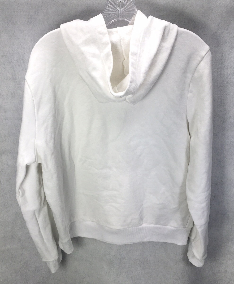 GUESS×JENNIFER LOPEZ USA限定販売Tシャツ L ホワイト LOS ANGELES FASHION WEEK T-shirt brand GUESS