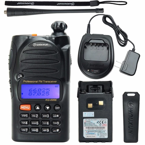 KG699E Radio Portátil Dos Vías VHF IP55 Impermeable DTMF 5W Transceptor Interphone - Imagen 19 de 19