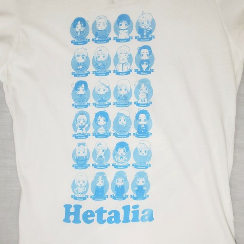 Hetalia Axis Powers Anime T-Shirt XL 