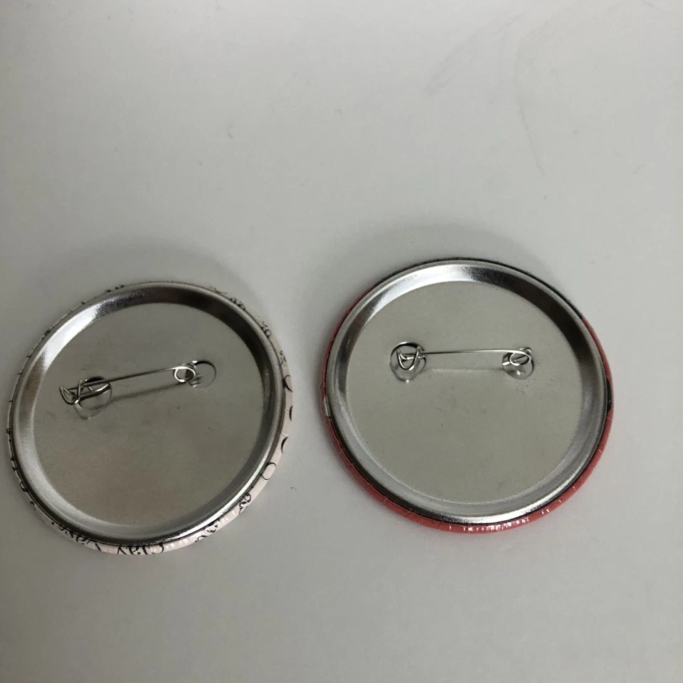 Muhammad Ali Pinback Button 2.25” Cassius Clay Pin Lot 2 Boxer Boxing Legend - Image 3 of 3