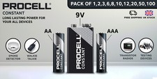 AA Procell Batteries AAA Procell Batteries 9V Procell Batteries Constant 1.5v
