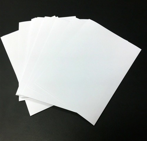 A6 Self Adhesive Labels Blank Paper Suitable with All Printers Pack: 10 - 2000