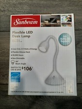 Flexible LED Desk Lamp With Sturdy Base SAVE  Energy Star     NO BULB NEEDED 