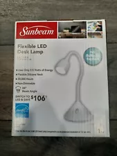 Flexible LED Desk Lamp With Sturdy Base SAVE $ Energy Star ⭐️~ NO BULB NEEDED~