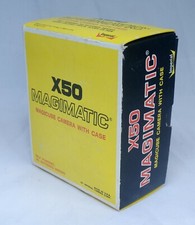 US Imperial MAGIMATIC X50 Magicube Vintage Point Shoot Film Camera Case Box Mint