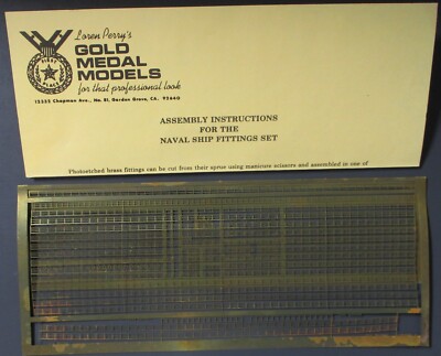Gold Medal Models Naval Ship Fittings Detail Set