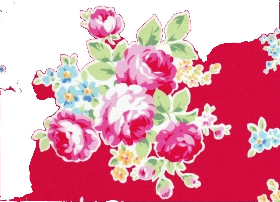 Lecien Light Rose Craft Fabrics