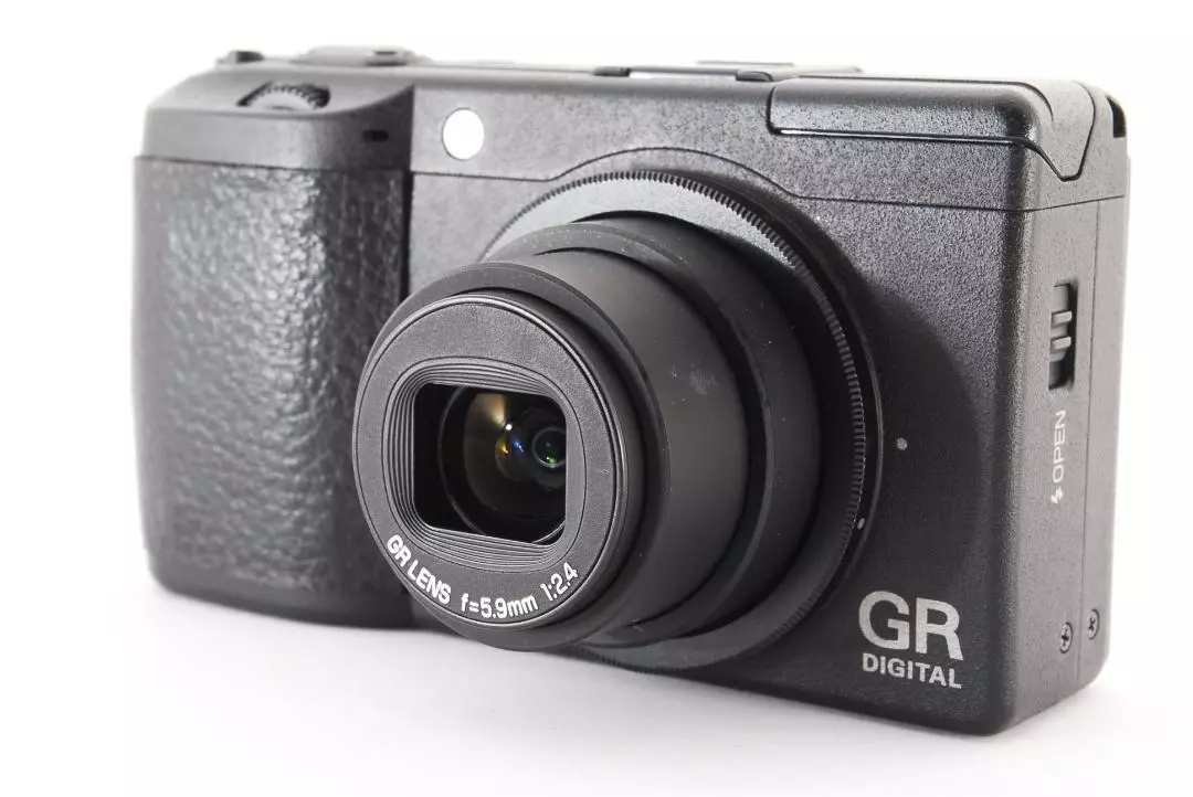 RICOH GR DIGITAL II 10.1MP Digital Camera Black from JAPAN
