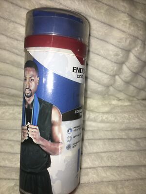Mission Enduracool Cooling Towel Microfiber Large Blue 12'' X 33'' New 