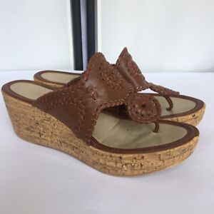 designer wedge flip flops