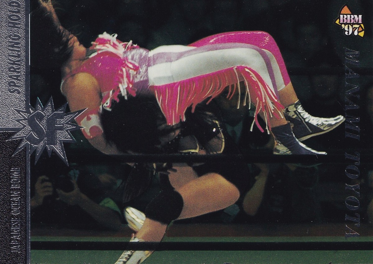 Manami Toyota 1997 BBM Sparkling Fighters Card #171 Japanese Ocean