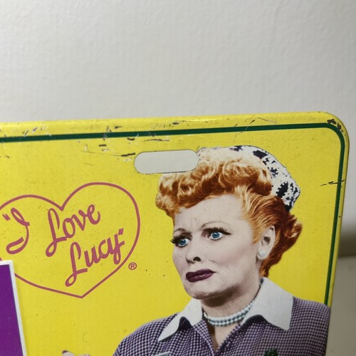 I LOVE LUCY “I'M A HAPPY VITA GIRL” Peppy Person Collectible License Plate - Picture 6 of 7