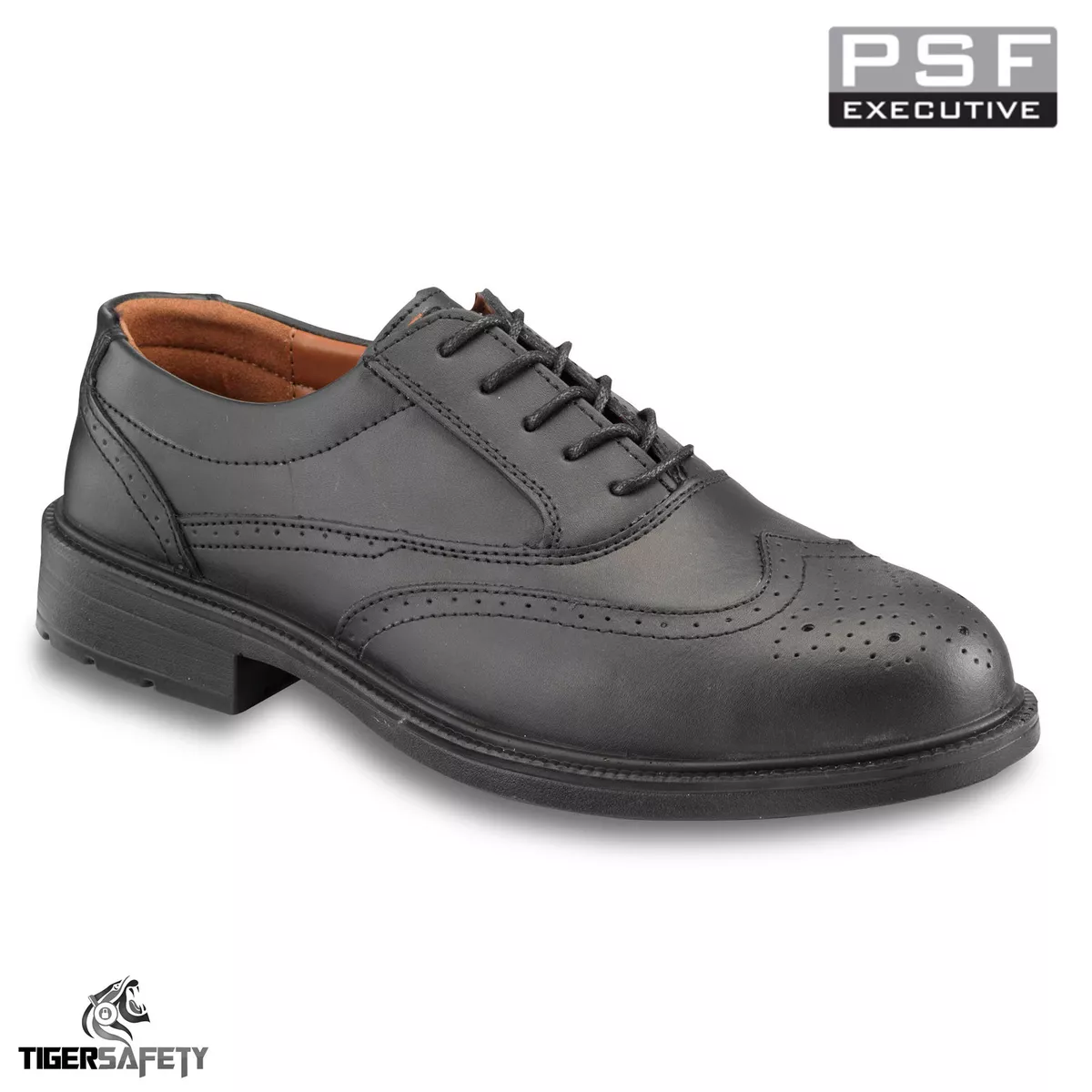 Brogue steel hotsell toe cap shoes