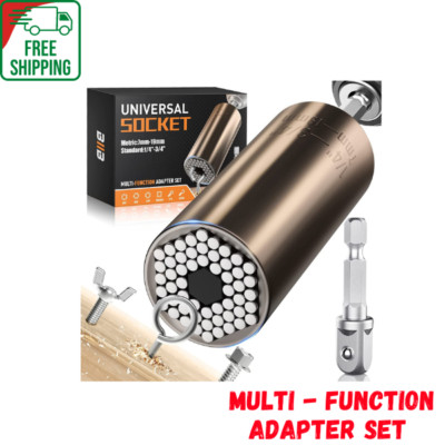 BIIB Stocking Stuffers Gifts for Men, Universal Super Socket, [ Free Shipping ]