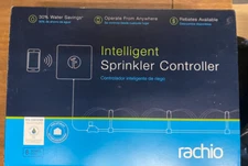 Rachio 8ZULW Wi-Fi Sprinkler Controller works with Alexa, 8 Zone 1st Generation