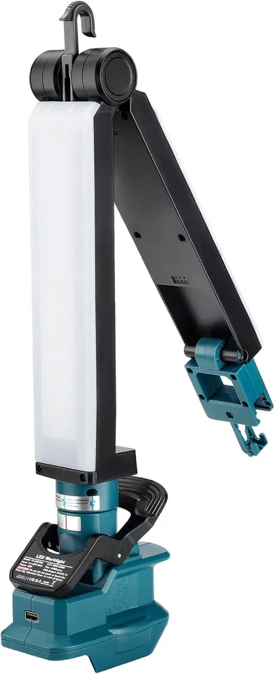 Cordless LED Work Light For Makita 18V LXT Li-Ion Battery with USB 30W 2400LM US - Image 2 of 4