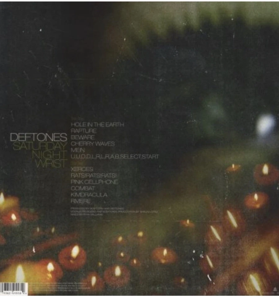 DEFTONES, ‘Saturday Night Wrist’ 1XLP - New, Factory Sealed Black Vinyl!! - Image 3 of 4